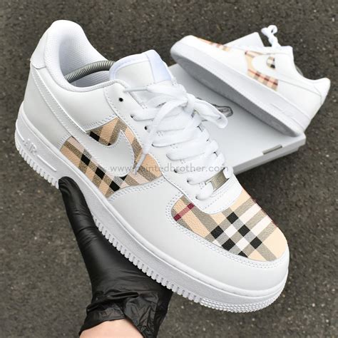 nike air burberry|air force one burberry.